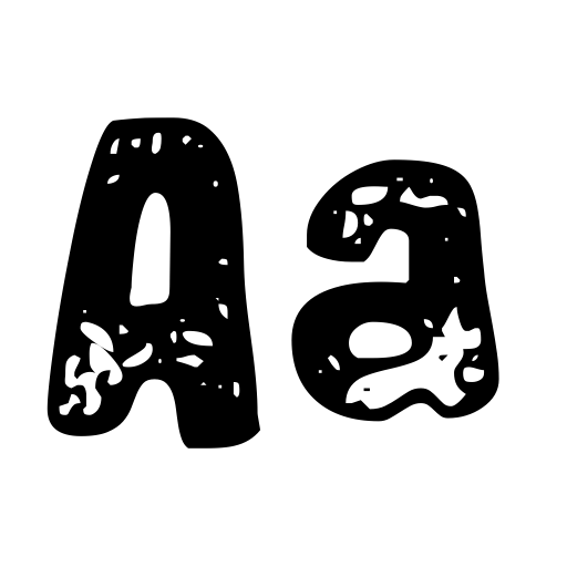 Burn Wood Font icon