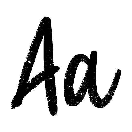 Burning Down Font icon