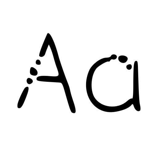 Burst Bubble Font icon