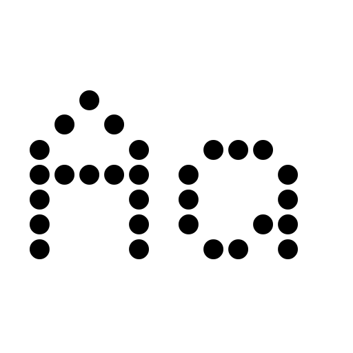 Bus Stop Font icon