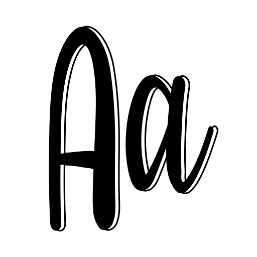 Business Signature Font icon