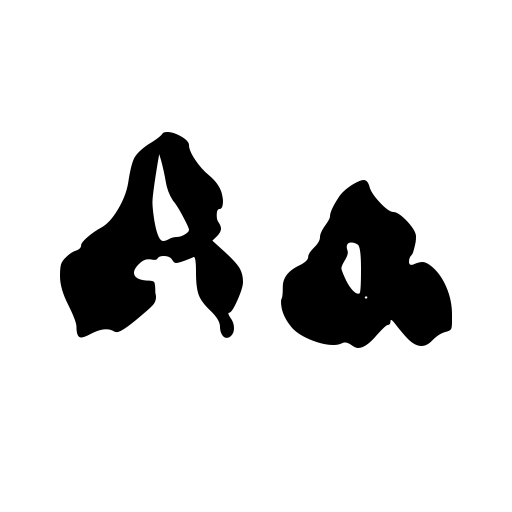Busted Pen Font icon