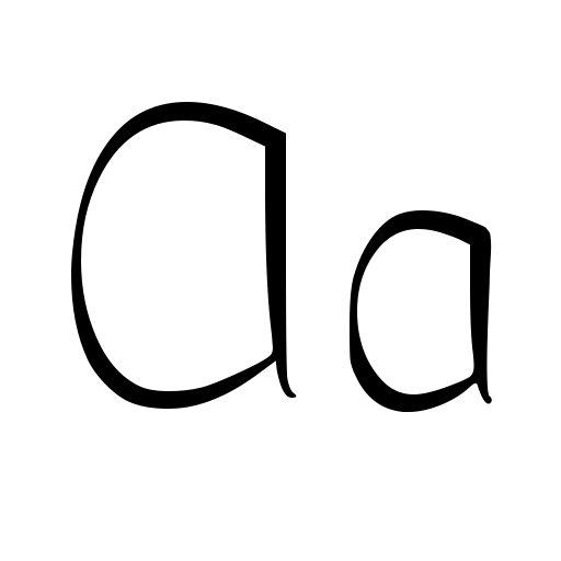 But First Love Font icon
