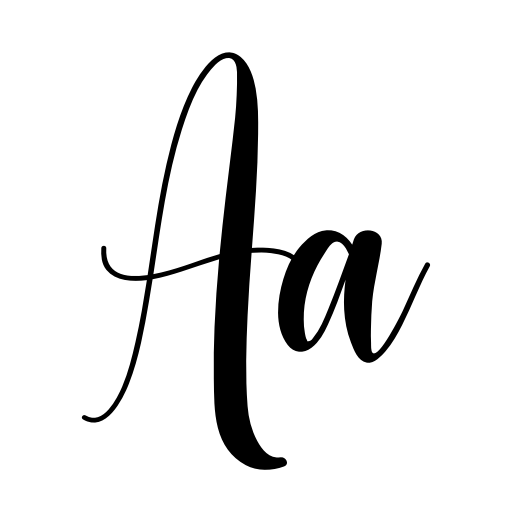 Butter And Coffee Font icon