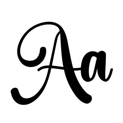 Butter Signature Font icon