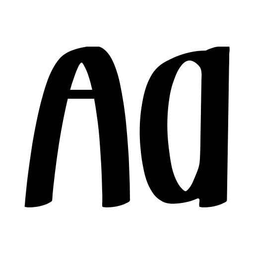 Butter Spoky Font icon