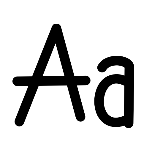 Butter Yellow Personal Use Font icon