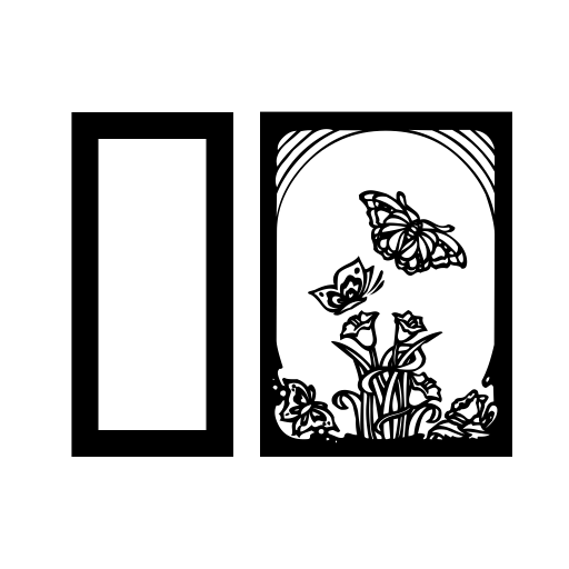 Butterflies Font icon