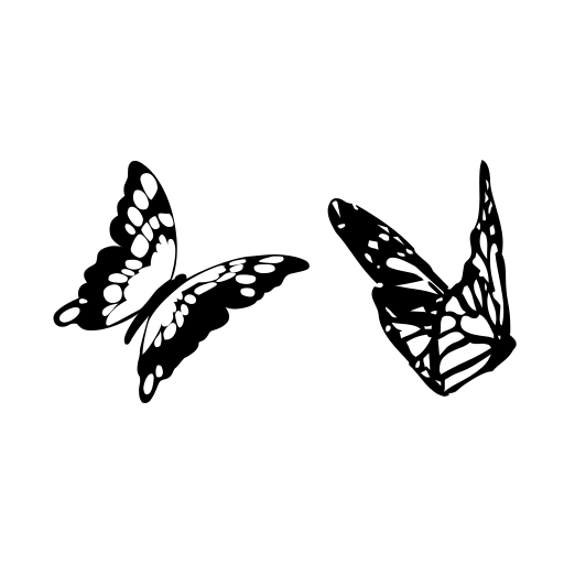 Butterflies Font icon
