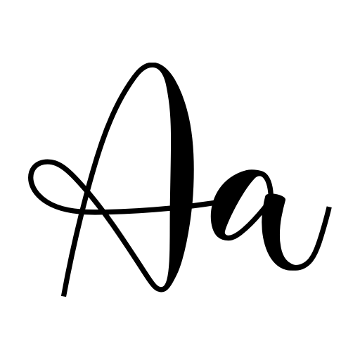 Butterfly Garden Font icon