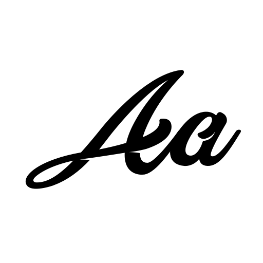 Butterfly Kiss - Personal Use Font icon