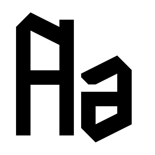 Butterfly Reflect Font icon