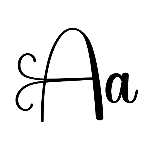Butterfly Valentine Font icon