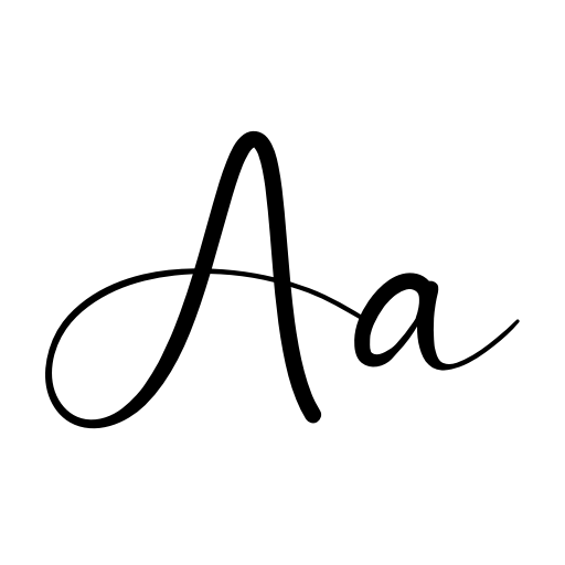 Butterfly Valentine Font icon