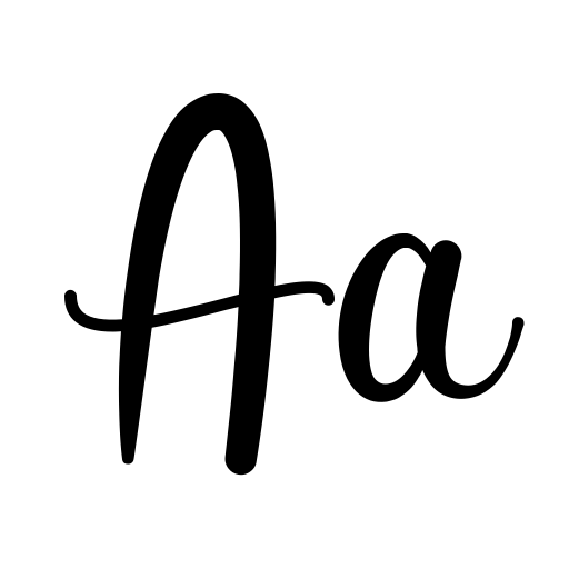 Butterfly Winter Font icon