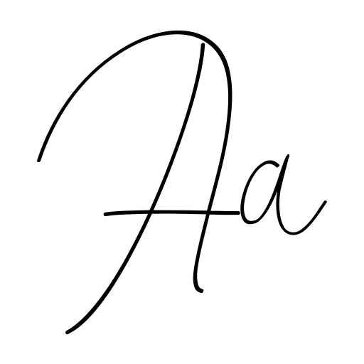 ButtyScript Font icon