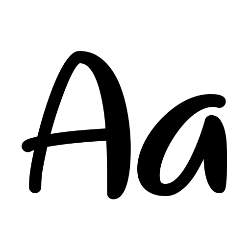 By Me Font icon