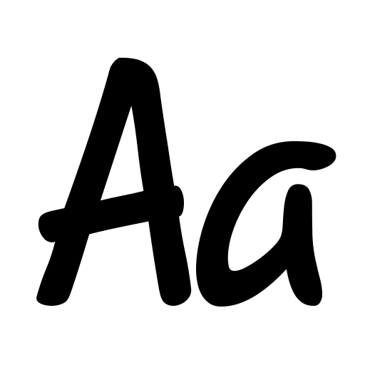 By Note Font icon