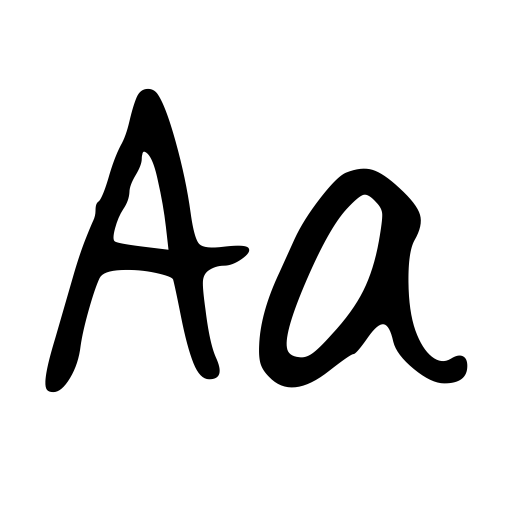 BySamantha_Print Font icon