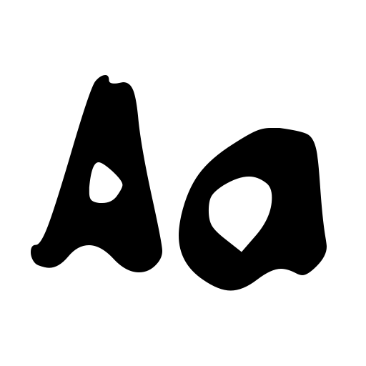 c Children Kids Font icon