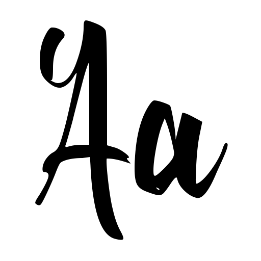 c Cikgu Script Font icon