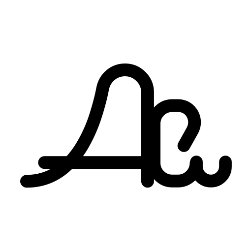 Cabello Script Font icon