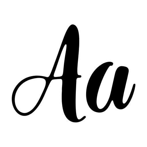 Calamity Script Font icon