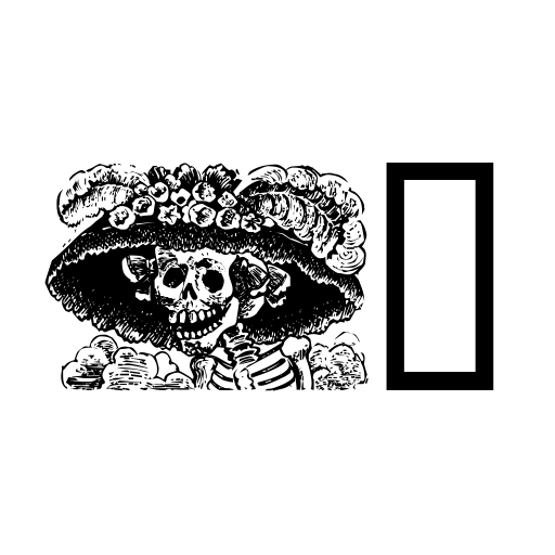 Calaveras 323 Font icon