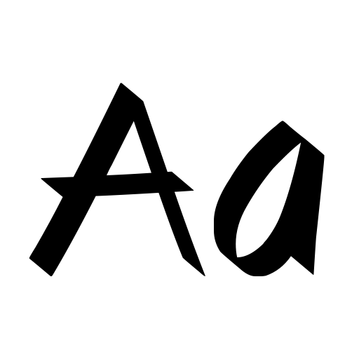 CaliBrush Font icon