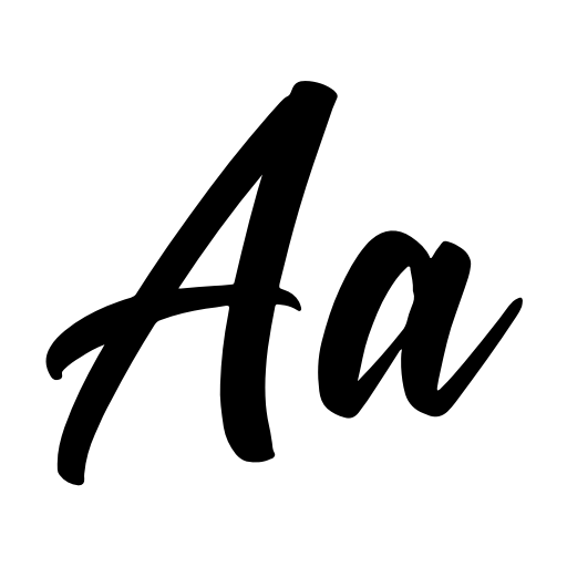 Caligature Hunters Font icon