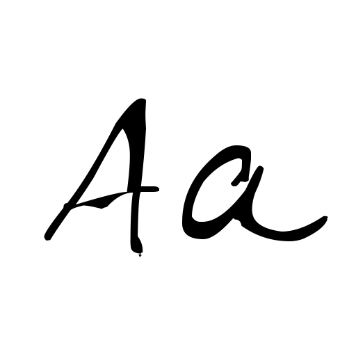 Caligrafica Arito Font icon