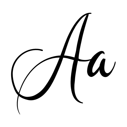 Caliner Script Font icon