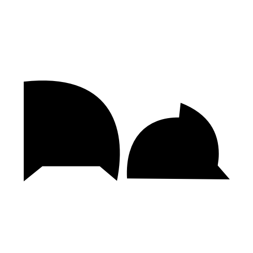 callejera negra Font icon
