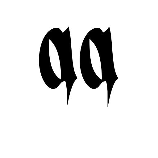 CALLI CHIZEL Font icon