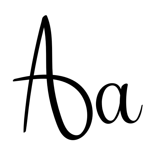 Calligraphy Font preview