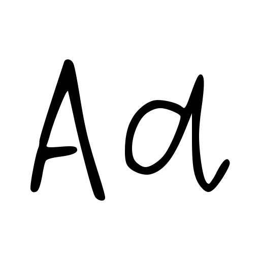 Calligraphy Of Adonai Font icon