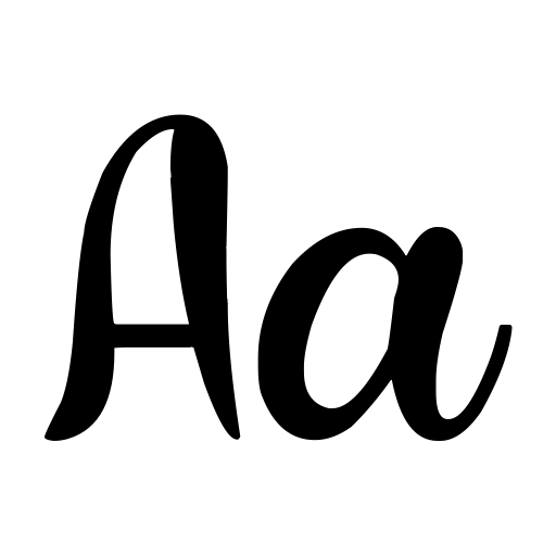 Calligraphy Sunshine Font icon