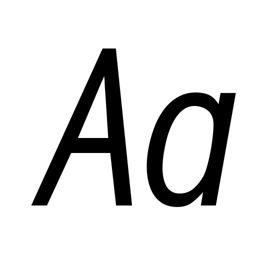 Calling Cards Font icon