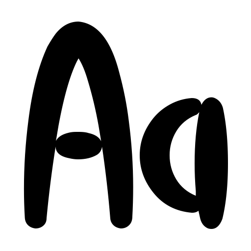 Calm Avocado Dash Font icon
