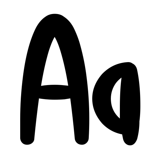Calm Avocado Font icon