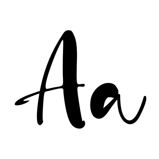 Calm Life Font icon