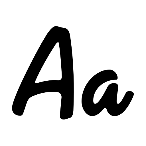 Calmine Script Demo Font icon