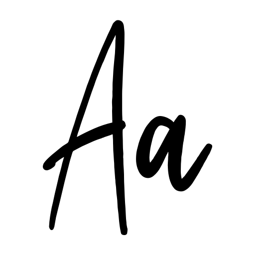 Calmly Font icon