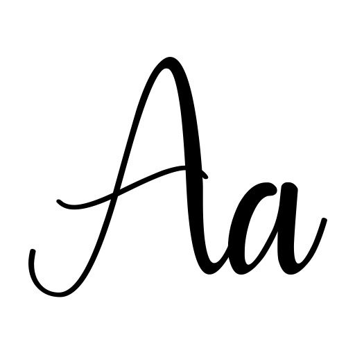 Calyana Personal use Only Font icon