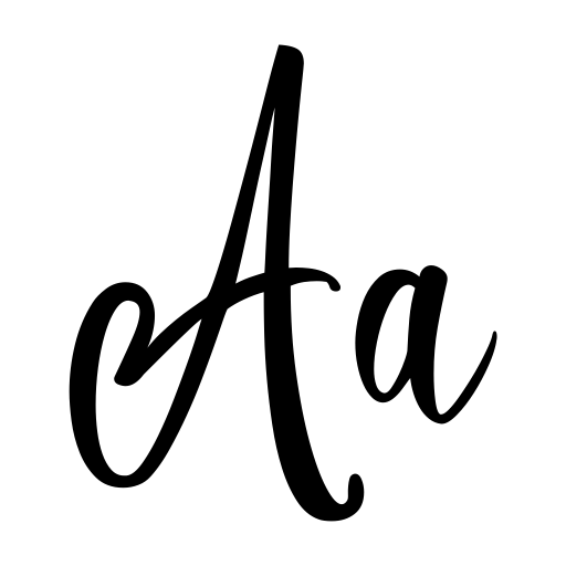 Camellia Personal Use Only Font icon