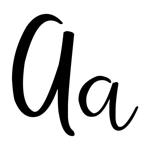 Camellia Font preview