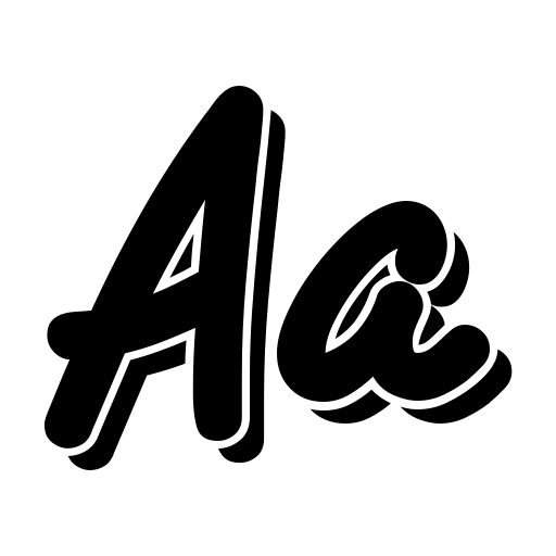 Caminata One Font icon