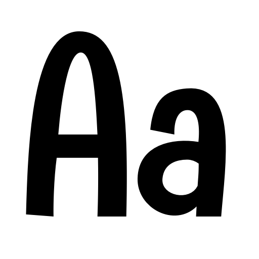 Camping Holiday DEMO Font icon