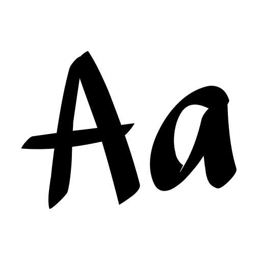 Camping Plan Font icon