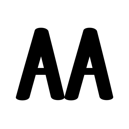 Camping Trip Font icon